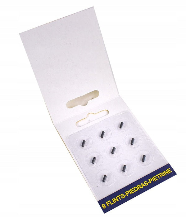 Clipper Feuersteine 9 Stück – Universal Ersatzsteine