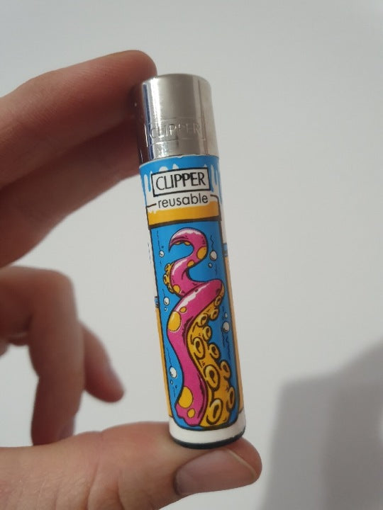 Clipper Sammler-Gasfeuerzeug Kraken Tentakel