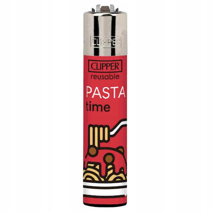 Clipper Feuerzeug Famous Food auf Feuerstein