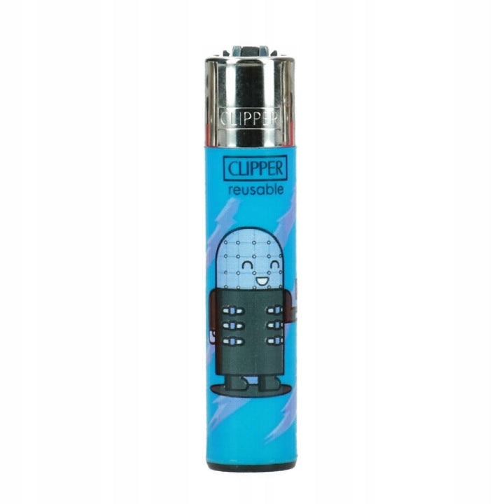 Clipper Feuersteinfeuerzeug Terror Pixel