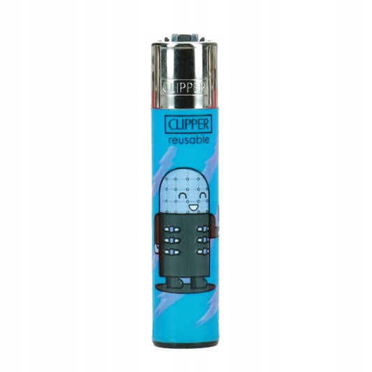 Clipper Feuersteinfeuerzeug Terror Pixel