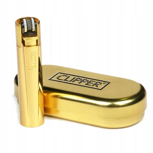 Clipper Metall-Feuerzeug Gold – Edles Design