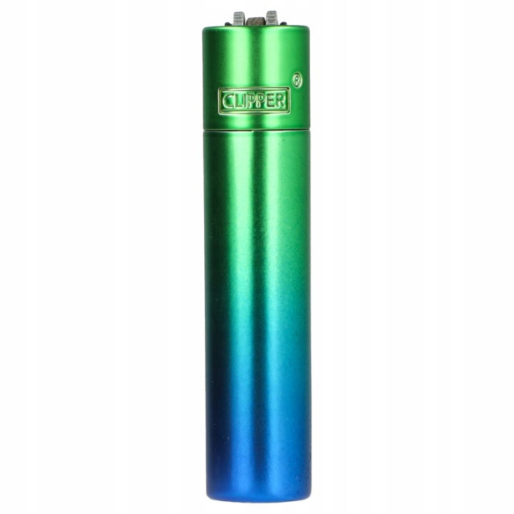 Clipper Metall-Feuerzeug Peacock im Etui – Elegant