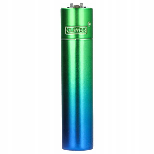 Clipper Metall-Feuerzeug Peacock im Etui – Elegant